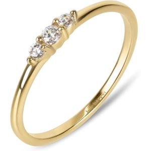 image:imageHey Harper Gold Ring for Women  Gold Plated Stacking Waterproof amp Sweatproof Jewerly Ring  Everday Non Tarnish Cute Fashion Circle RingsMidnight Clear Ring