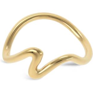 image:imageHey Harper Gold Ring for Women  Gold Plated Stacking Waterproof amp Sweatproof Jewerly Ring  Everday Non Tarnish Cute Fashion Circle RingsMilo Ring