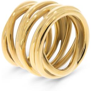 image:imageHey Harper Gold Ring for Women  Gold Plated Stacking Waterproof amp Sweatproof Jewerly Ring  Everday Non Tarnish Cute Fashion Circle RingsWire Ring
