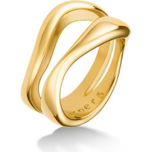 image:imageHey Harper Gold Ring for Women  Gold Plated Stacking Waterproof amp Sweatproof Jewerly  Gift for Women  Everday Non Tarnish Cute Fashion Circle Rings Marbella Ring 5 US
