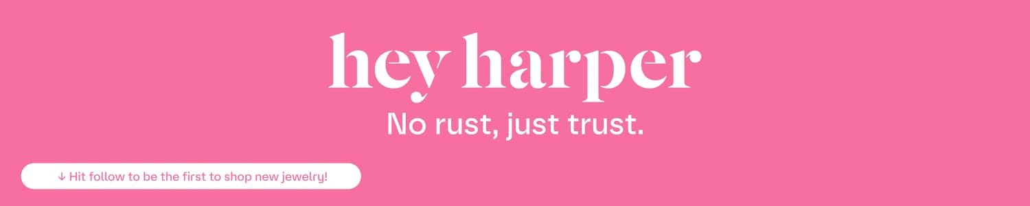 Hey Harper | Jewelry that stays on, from shower to day out